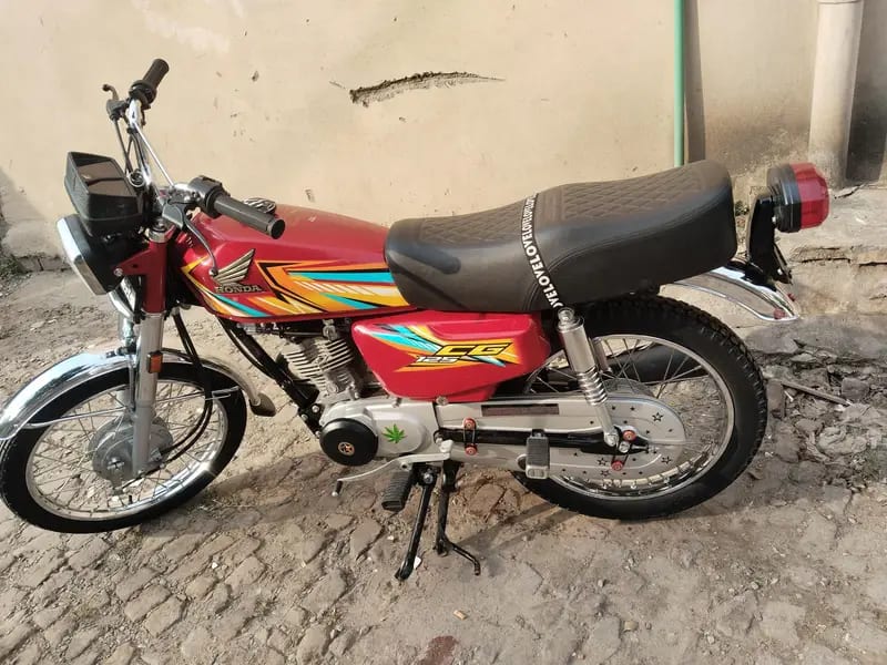 2.20 Lac Honda cg 125 2026 model red colour — 1 / 1