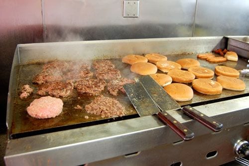 Burger Preparation Station, shawar Counter, Stainless Steel fastfood — 1 / 1