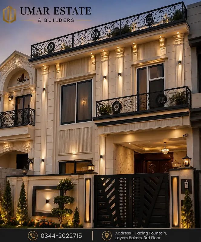 2 Crore 5 Marla Brand New House For Sale Citi Housing Society - Block A Extension, Sialkot — 1 / 1