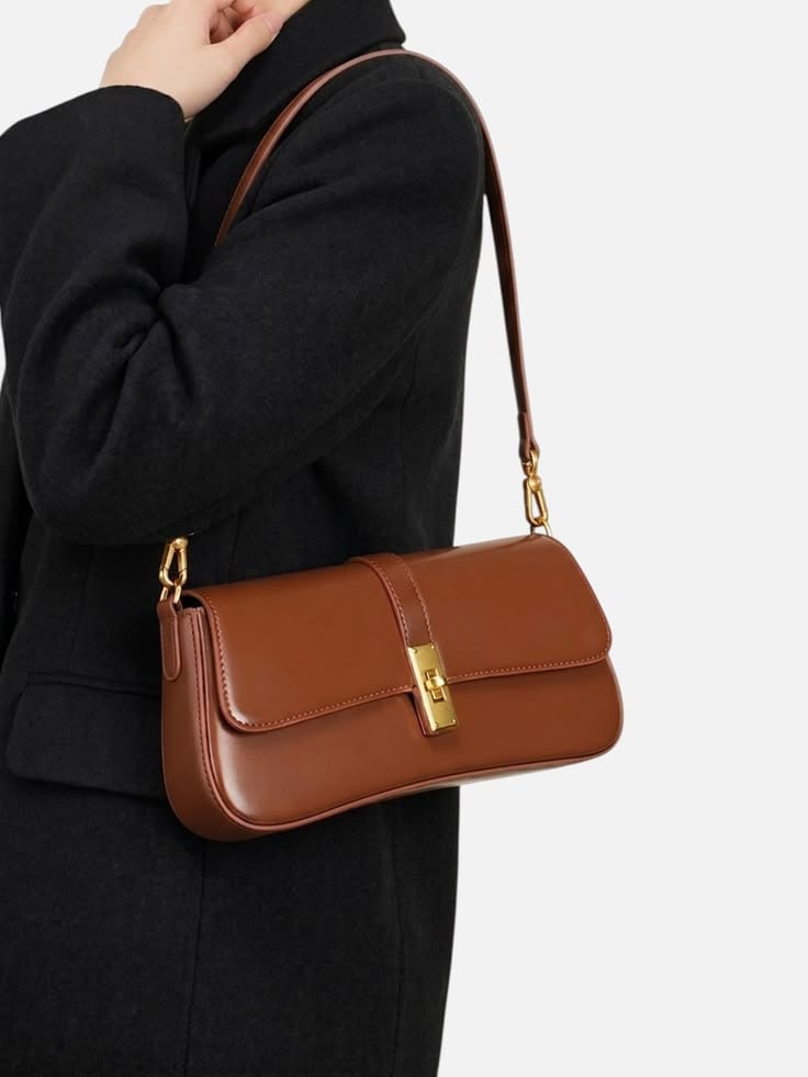 Long Baguette Leather Bags — 1 / 1