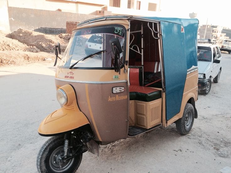 New Asia auto rickshaw used condition OK model 2021 — 1 / 1