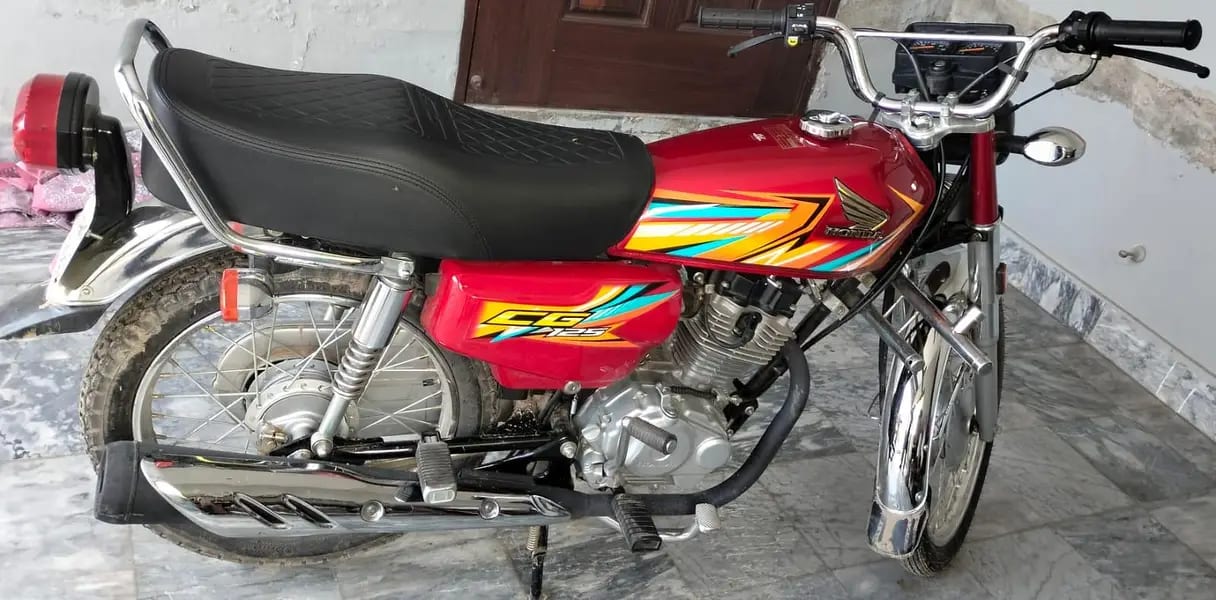 2.25 Lac Honda CG 125 Model 2026 – Total Genuine, 4,500 km Driven, — 1 / 1