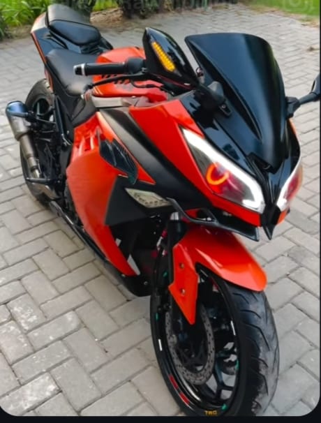 Kawasaki Ninja ZX300 Replica 250cc For Sale | 2018 Model | Punjab Registered | Location Rawalpindi | Demand 3,85,000 — 1 / 1