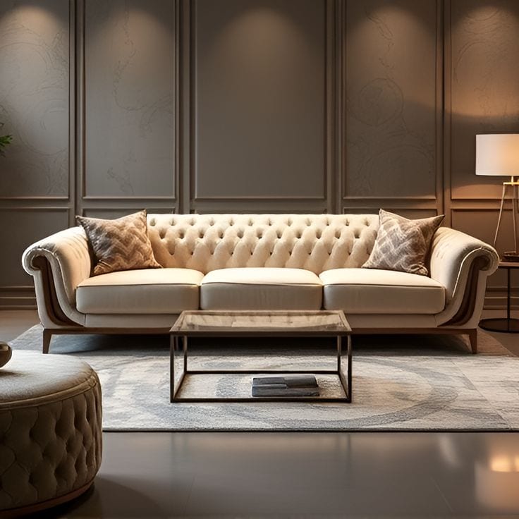 Modern Luxury Sofa Set Premium Modern Living Room Sofa Set Elegant De — 1 / 1