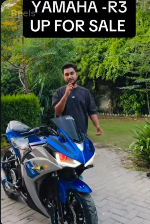 Ye Yamaha R3 REPLICA hai,  Ye China ka 250cc engine — 1 / 1