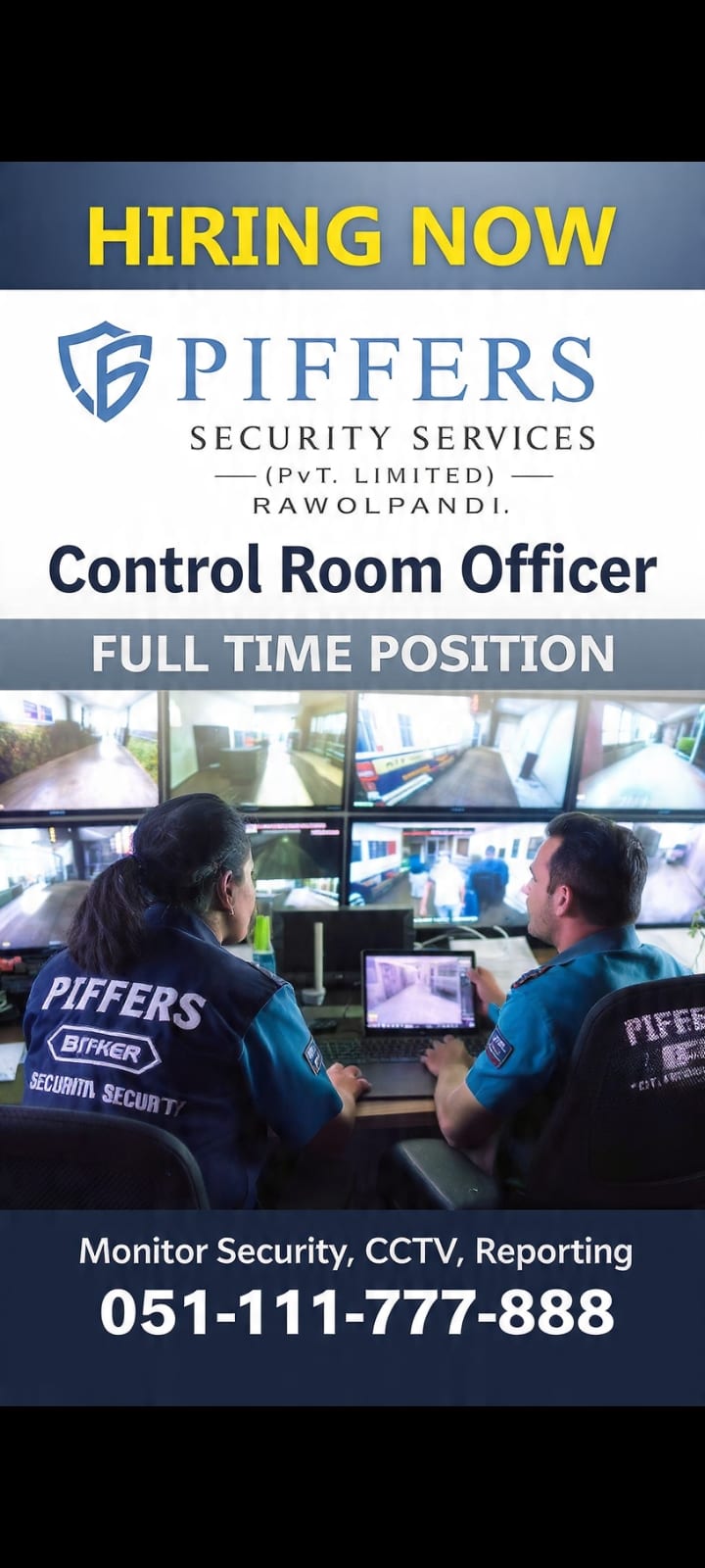 Control room officer — 1 / 1