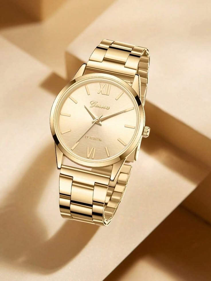 Baidis Classic Gold Stainless Steel Watch — 1 / 1
