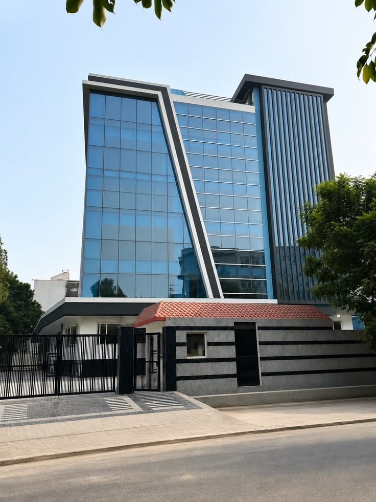 Four-Side Corner Commercial Plaza For Sale — 1 / 1