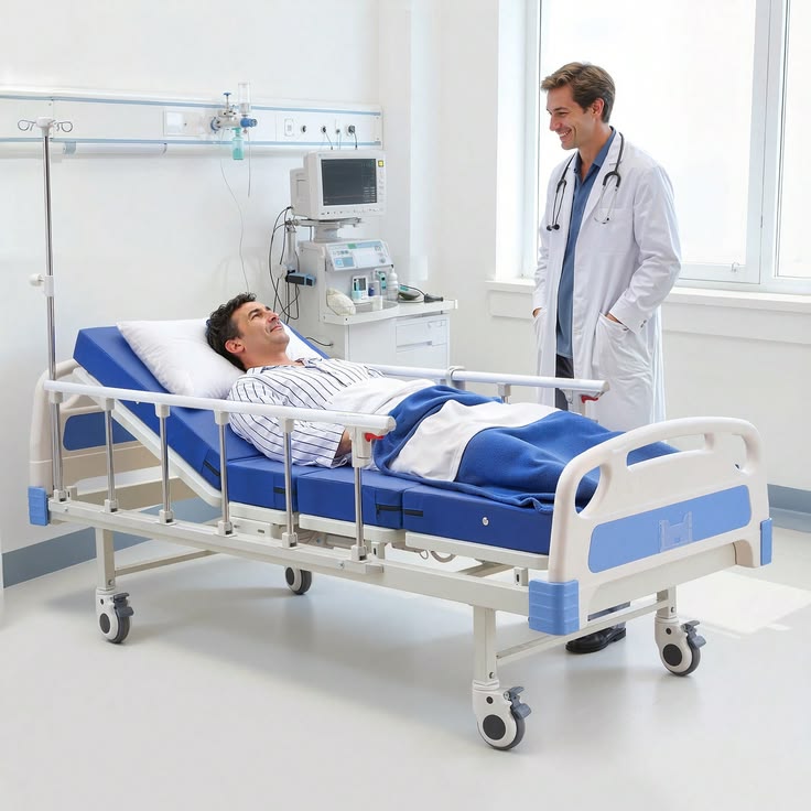 Brand New Manual Patient Bed, High Quality Patient Bed For Sale — photo 1 of 1