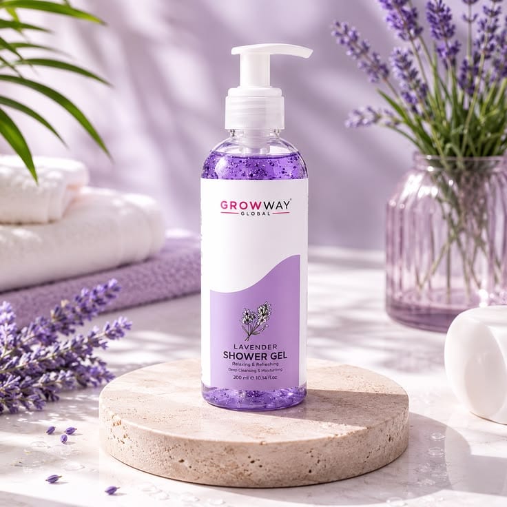 Liquid Hand Wash and Body Wash Lavender Flavour 1 Litre Premium — 1 / 1
