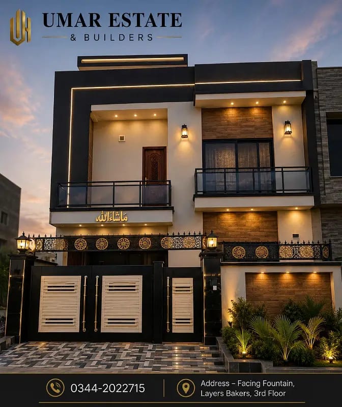 1.95 Crore 5 Marla Fresh Pair House Available For Sale Citi Housing Society - Block B, Sialko — 1 / 1