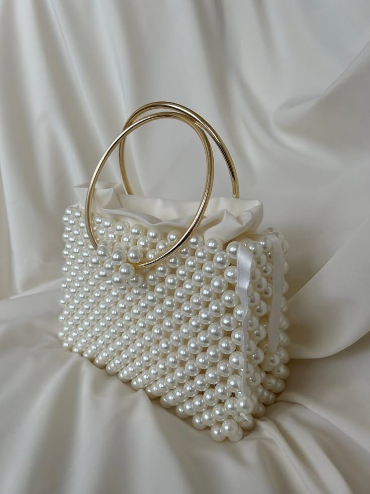 Beads bracelet, jewelry, hand bag fabric paint dress and duppata — 1 / 1